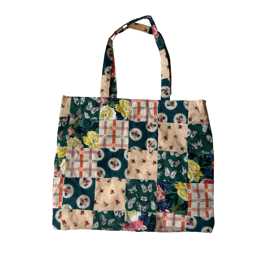 quilted everyday tote